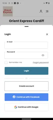 Orient Express Cardiff android App screenshot 2